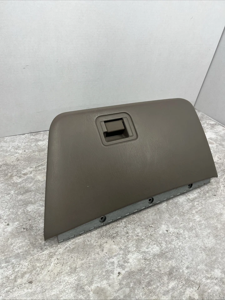 Conjunto de guantera Ford Excursion serie F Super Duty 2000-2004 marrón OEM Foto 2 de 4