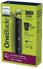 USA New Philips Norelco Oneblade 360 Pro Face Body Shaver QP6542/70