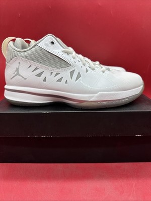 Jordan CP3.V Size 4.5 Y White Metallic Silver 487429 100