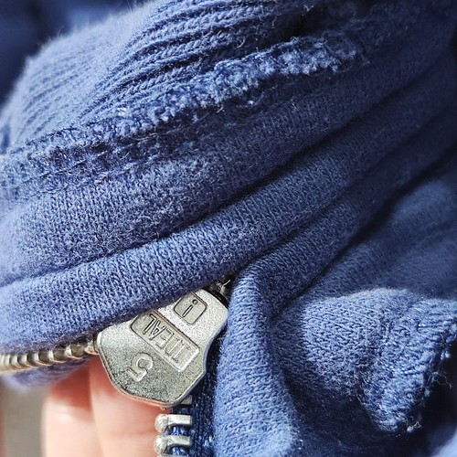 Gap Kids Full Zip Hoodie Sweatshirt Navy Blue Size18/20 - Picture 7 of 7