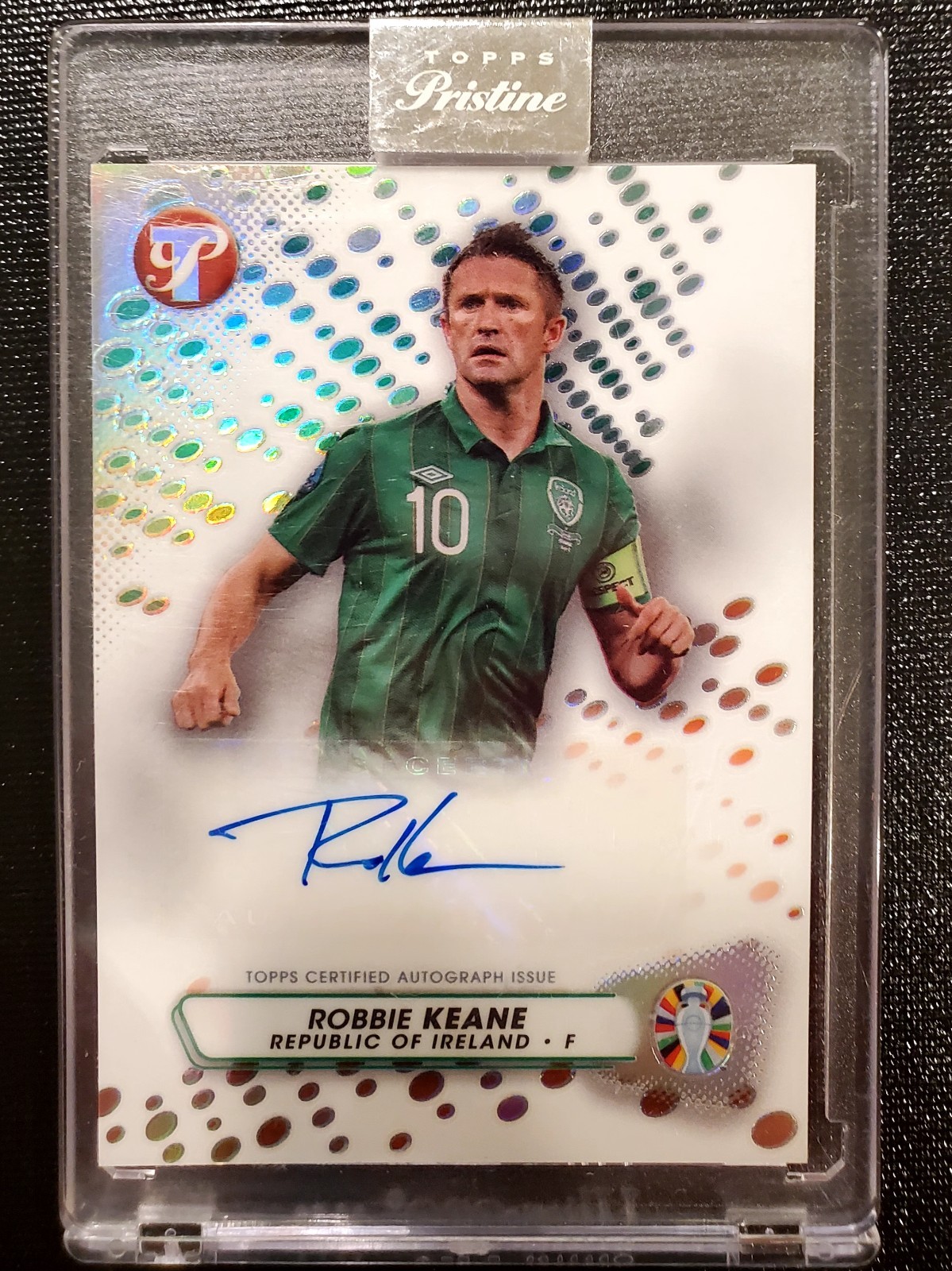 Robbie Keane AUTO 2023 Topps Pristine Road to UEFA EURO 2024 #PA-RK