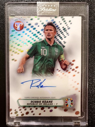 Robbie Keane AUTO 2023 Topps Pristine Road to UEFA EURO 2024 #PA-RK