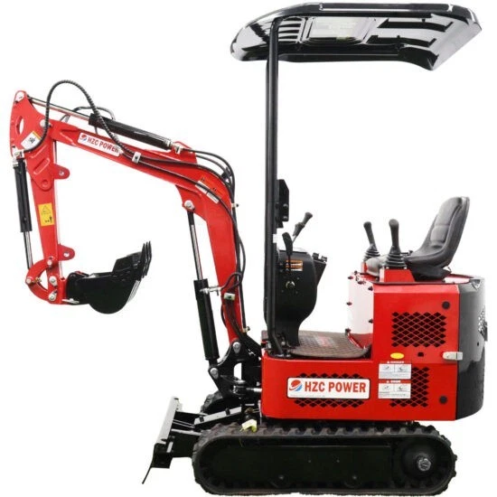 Minibagger HZC Power DKB991, Diesel, 940 Kg, neues Design und seitliche Joystick - Bild 3 von 4