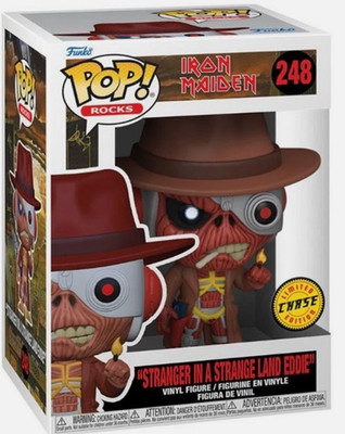 FUNKO POP IRON MAIDEN STRANGER IN A STRANGE LAND EDDIE CHASE 248 VINYL FIGUR