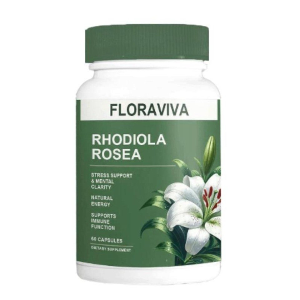 Floraviva Rhodiola Rosea Capsules Supplement Healthcare