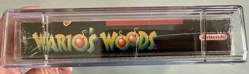 Wario's Woods Super Nintendo SNES CGC 9.2 A++ SEALED V-Seam 1998 - Picture 7 of 7