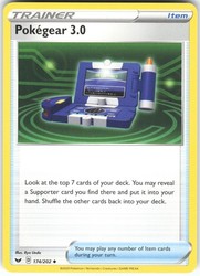 Pokegear 3.0 174/202 Sword & Shield Base Set Uncommon