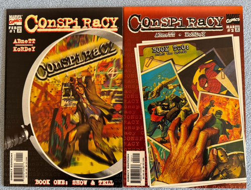 Conspiracy Set #1 & #2 (1997, Marvel) VERY FINE - Picture 3 of 4