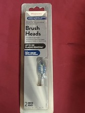 Walgreens Smilesonic Antiplaque 2 pk Replacement Brush Heads Philips Sonicare