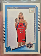 Kiki Iriafen RC - 2025 WNBA Panini Donruss RATED ROOKIE #94 - Washington Mystics
