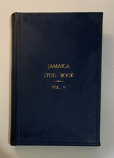 Jamaica Stud Book Vol V 1963 Jockey Club Thoroughbred Horse Pedigree Record
