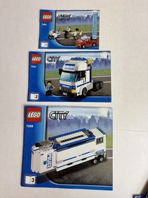 LEGO City MANUALS ONLY 7279 7942 7286 7741 7208 7288 60049 - 15 Booklet Lot