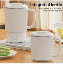 LIPETY Portable Electric Kettle | Foldable 304 Steel Travel Tea Boiler 800ml