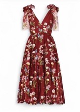 JessaKae NWT Margaret DRESS in Black Embroidered Tulle & Mesh Size 3x