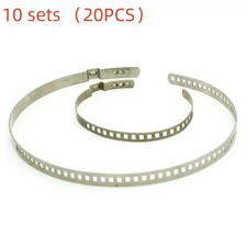 20pc Universal Cv Boot Clamp Kit Stainless Steel Small Large For Most Vehicles