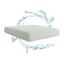 Shower Seat Cushion,Thickened Shower Chair Cushion 4D Air Fiber Light Gray