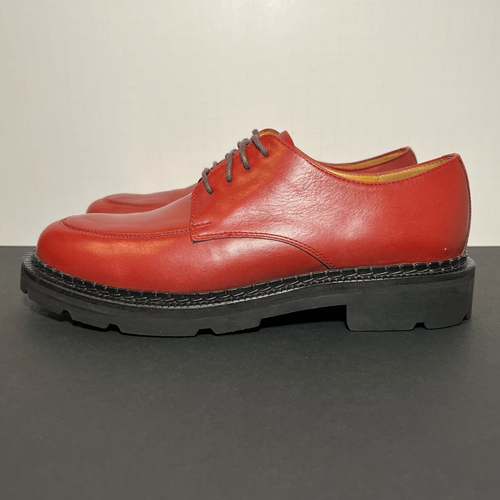 Womens COLE HAAN Country Red Leather Waterproof Oxfords / Shoes 8.5 Medium - Picture 3 of 8