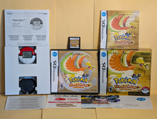 Pok mon HeartGold - Nintendo DS - CIB /w Big Box, Unused Pokewalker, Tested