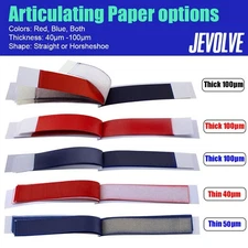 Dental Grade Articulating Papers Horseshoe Type by JEVOLVE