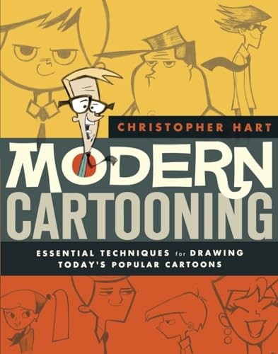 Modern Cartooning.by Hart  New 9780823007141 Fast Free Shipping**