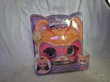 Disney Super Kitties Ginny Hero Mask Eyemask Orange Pink Sounds Phrases