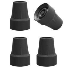 OBTANIM 4 Pack 3/4 Inch Replacement Rubber Cane Tips for Canes Crutch Walking...