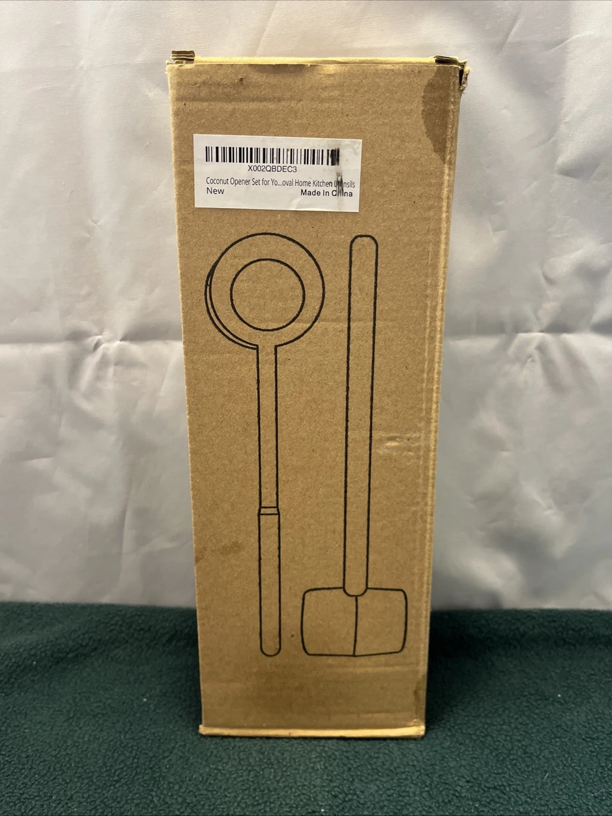 Coconut Opener Tool Set,Food Grade Coconut Opener,Coconut Scraper for Kitchen...