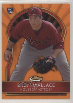 2011 Topps Finest Orange Refractor 29/99 Brett Wallace #69 gp1