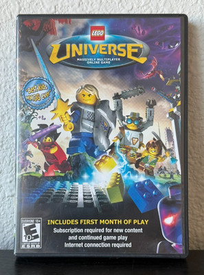 LEGO Universe PC DVD-ROM (Windows/Mac) Complete w Manual & Case 2010