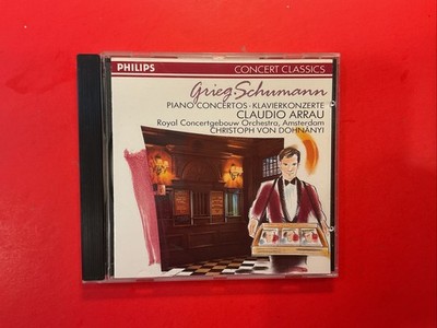 Grieg Schumann / Piano Concertos Arrau CD Good  Condition