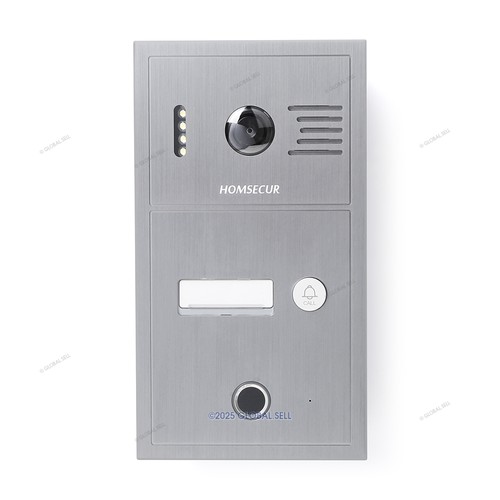 HOMSECUR 7" Wired WIFI IP Cat6 Video Doorphone Entry Intercom for 1 Family - Picture 2 of 10