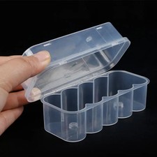 5 Pack 10ml 10 Slot Insulin Peptide Holder Storage Case