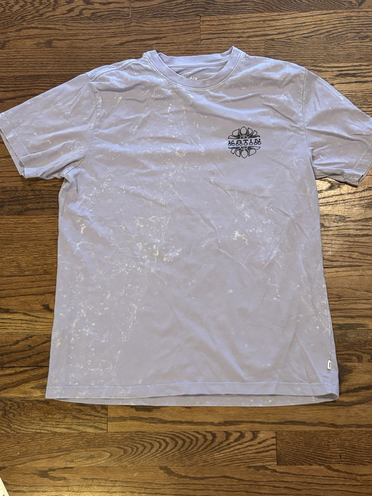 Katin Men's Med Organic Cotton Graphic T-Shirt Light Purple Kanvas