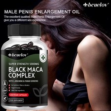 Black Maca Complex Improve Endurance Energy Boosting Support 120 Capsule