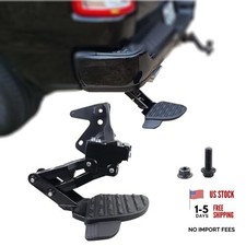 Retractable Bed Step for 2019-2024 Ram 1500 DT Rear Bed Step with Left Side