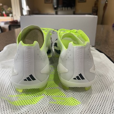 Size 13 - New Adidas X CRAZYFAST+FG Cloud Wht/Core Blk/Lemon