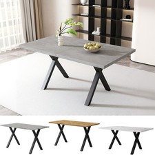 Esszimmertisch Esstisch Küchentisch Speisetisch Gestell aus Metall 140x80x76cm