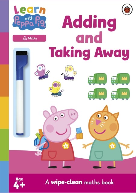 Learn with Peppa: Adding and Taking Away wipe-clean activity book by Peppa Pig