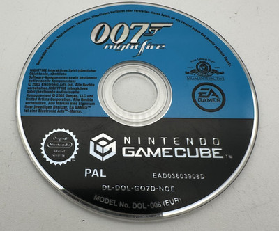 Nintendo Gamecube 007 Nightfire James Bond Spiel CD only PAL
