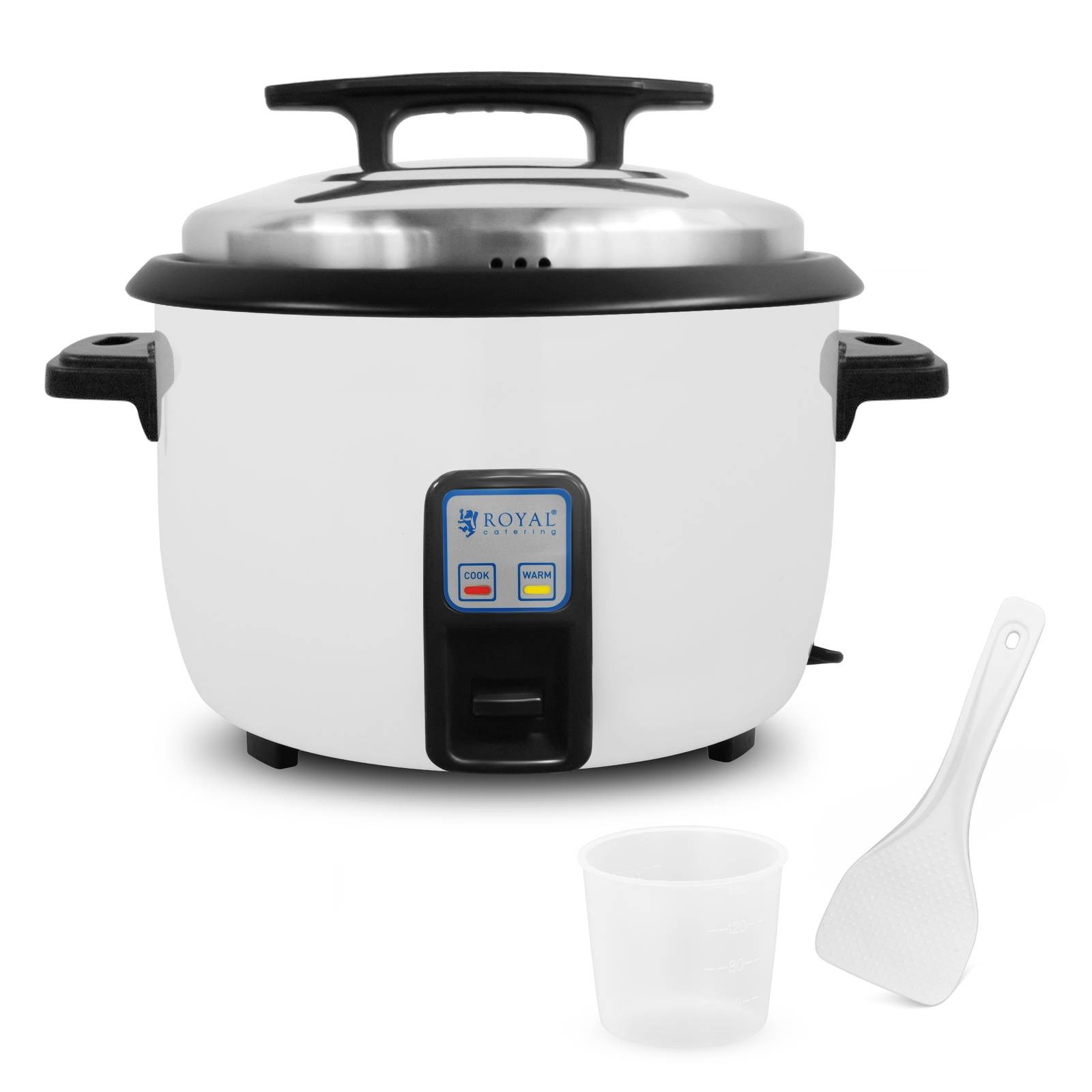 Gastro Reiskocher Elektrisch Dampfkocher Reiskochtopf Gemüsegarer 10 L 1.550 W