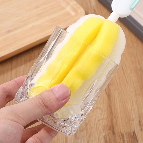 8PCS Bottle Brush Replacement Sponge Heads Environmental Protection Cup Clean... - Picture 4 of 8