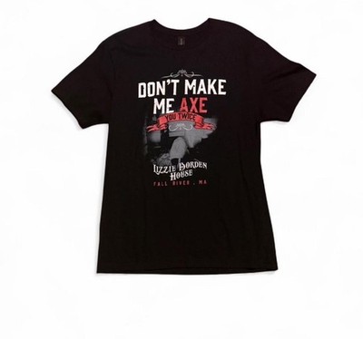 Lizzie Borden Don t Make Me Axe You Twice Short Sleeve T-shirt