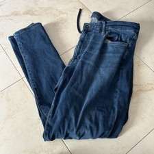 Uniqlo EZY Jogger Pants XL blue Stretch Casua...