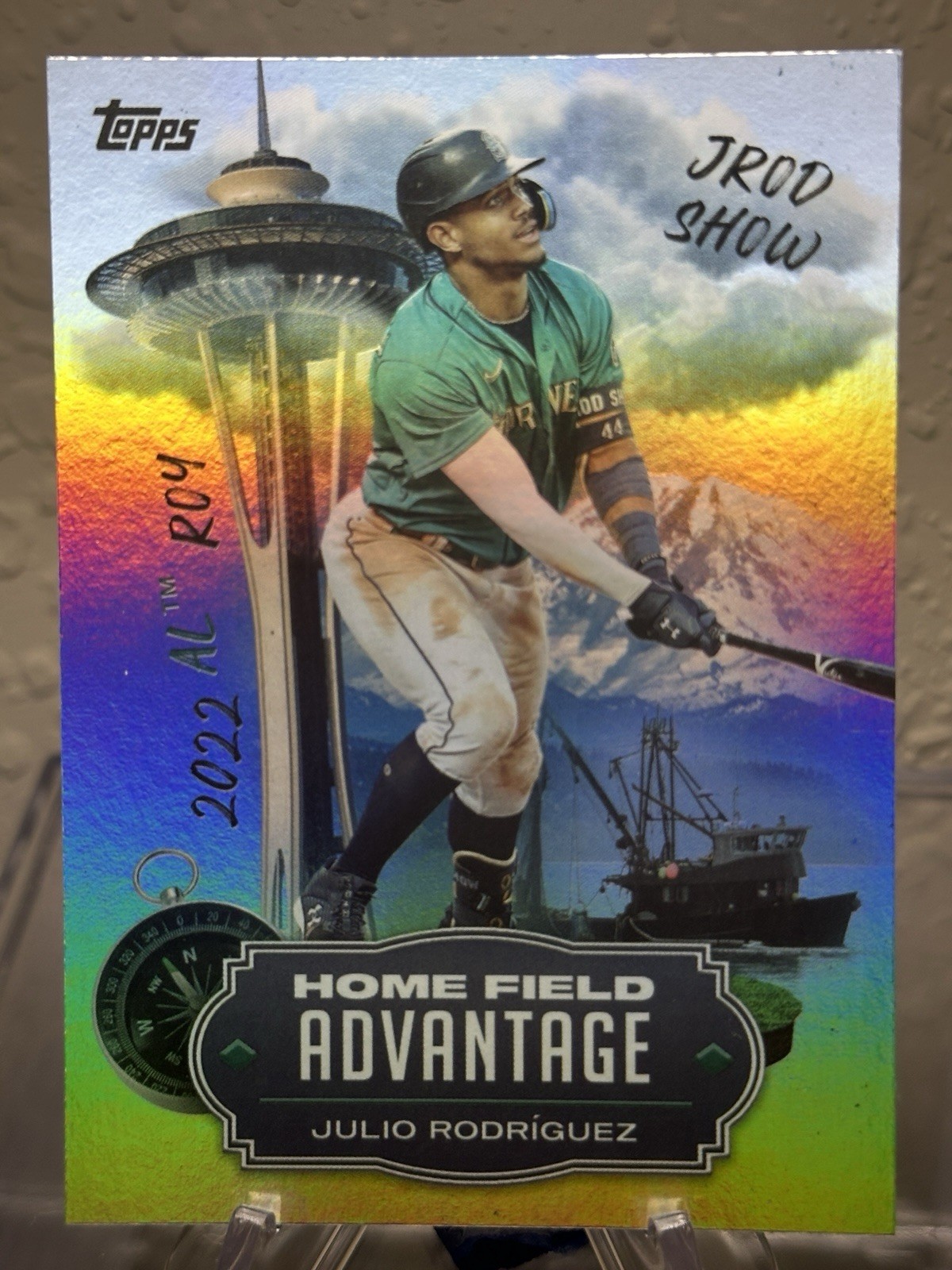 2023 Topps JULIO RODRIGUEZ Home Field Advantage #HA-11 Seattle Mariners