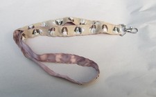 Handmade SPRINGER SPANIEL Dog Breed Ribbon Lanyard/Badge Holder