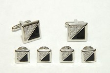Soho Studs and Cufflinks Set