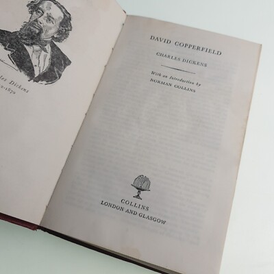 David Copperfield Charles Dickens Collins 1968 Paperback Book