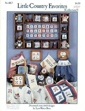 Graph-It Arts Bk 7 LITTLE COUNTRY FAVORITES Col. 1 Cross Stitch Pattern Leaflet