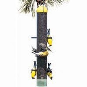 NEW WOODSTREAM 399 PERKY PET 2LB HANGING UPSIDE DOWN FINCH BIRD FEEDER