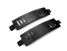 LEGO 2x Technic Panel Curved 3 x 13 18944 Black - NEW 